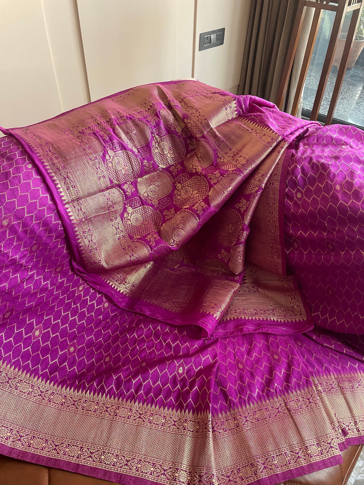 Banarasi Crepe Georgette Saree