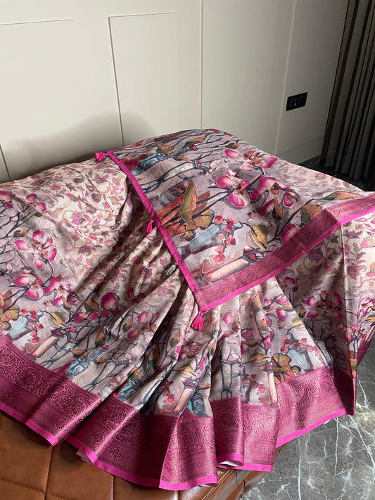 Tussar Silk Saree