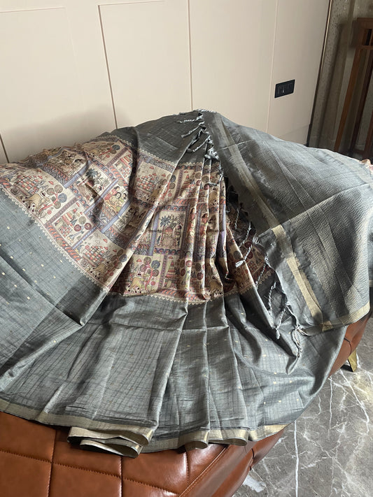 Tussar Silk Saree