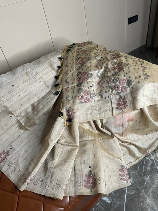 Tussar Silk Saree