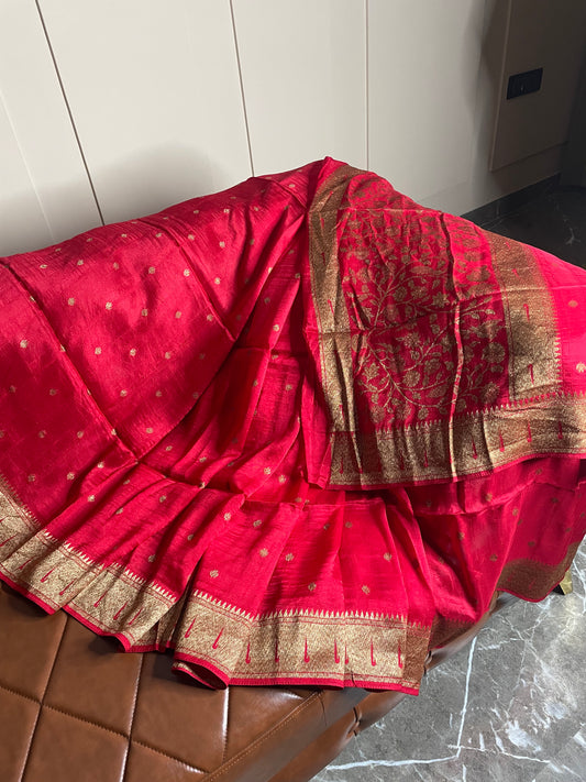 Tussar Silk Saree