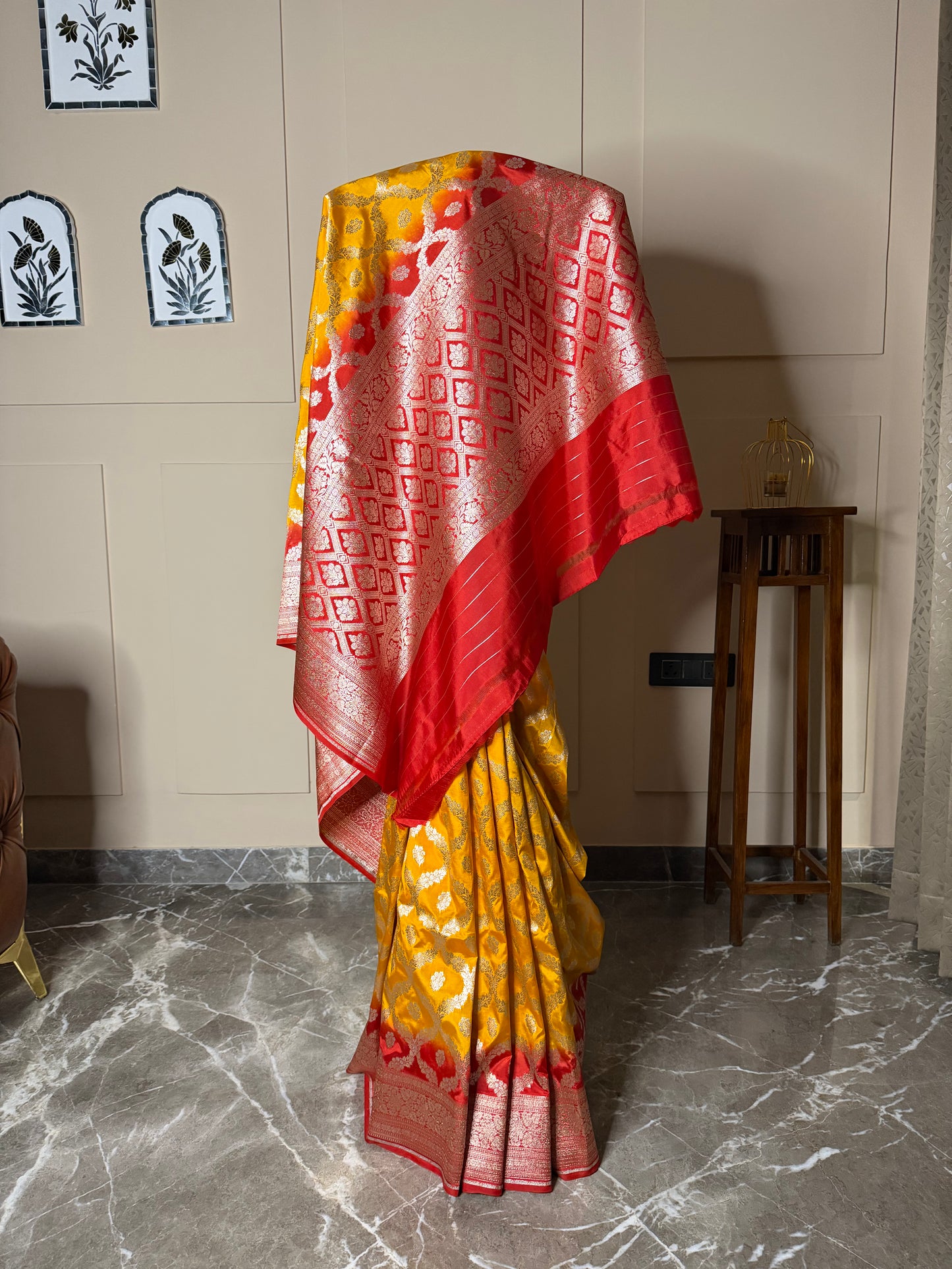Banarasi Mango Silk Saree