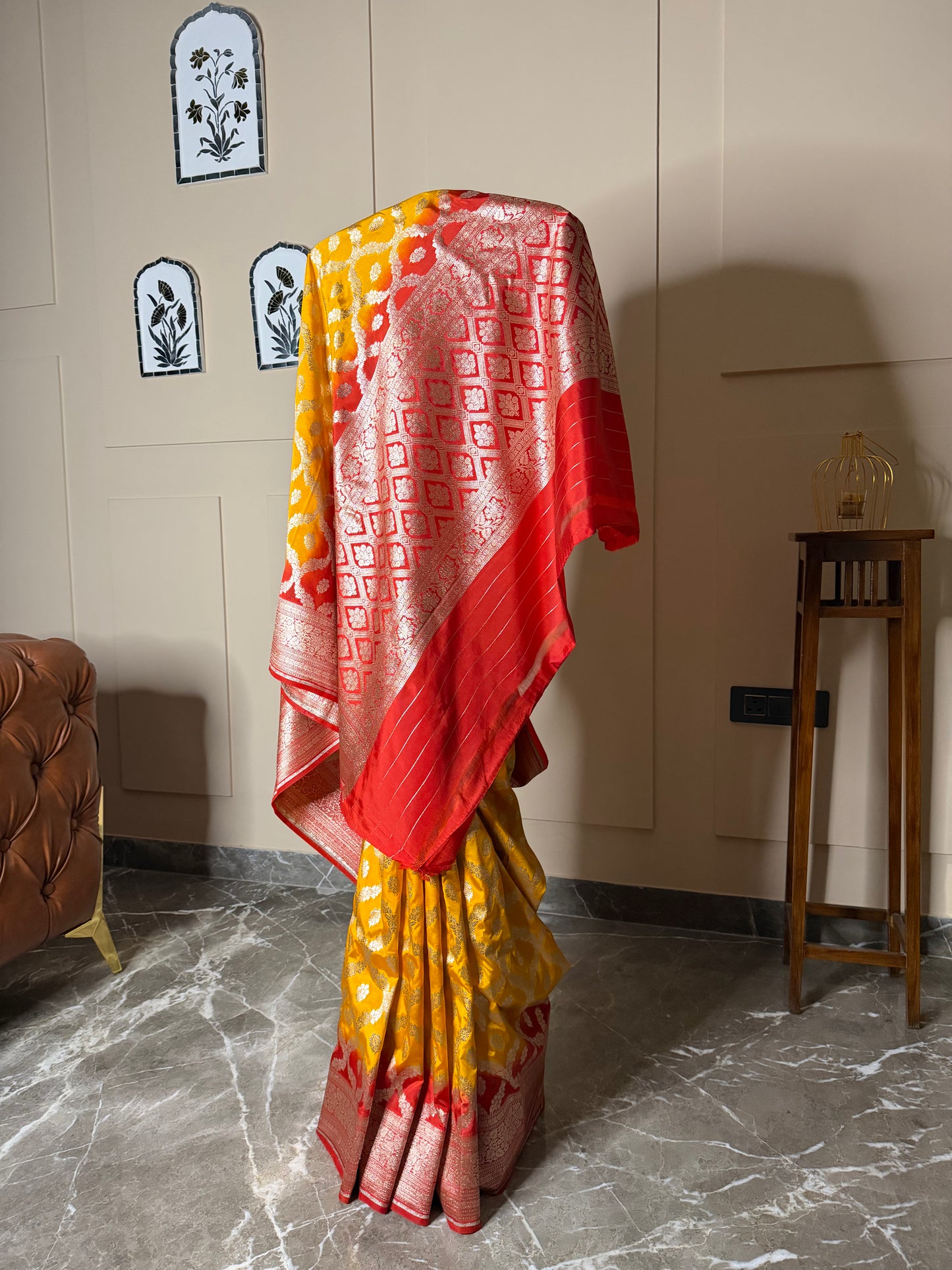 Banarasi Mango Silk Saree