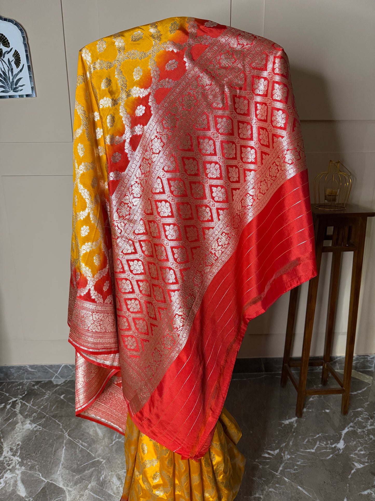 Banarasi Mango Silk Saree