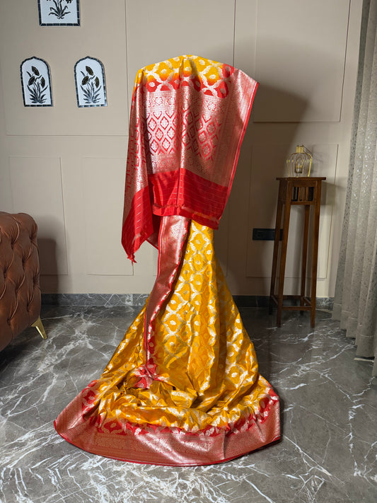 Banarasi Mango Silk Saree
