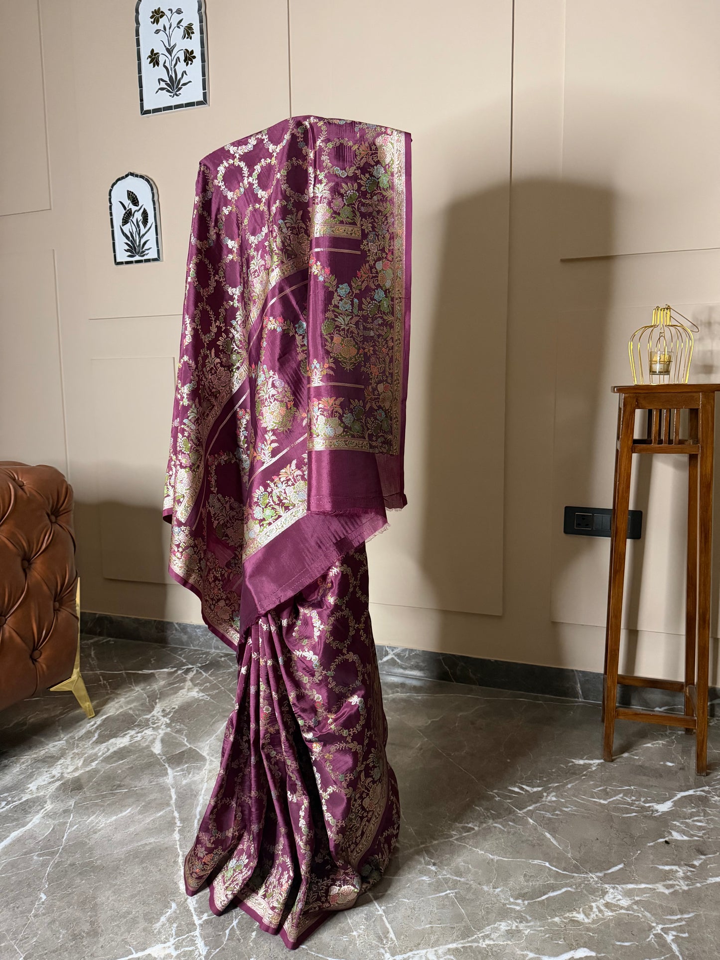 Pure Viscose Silk Saree