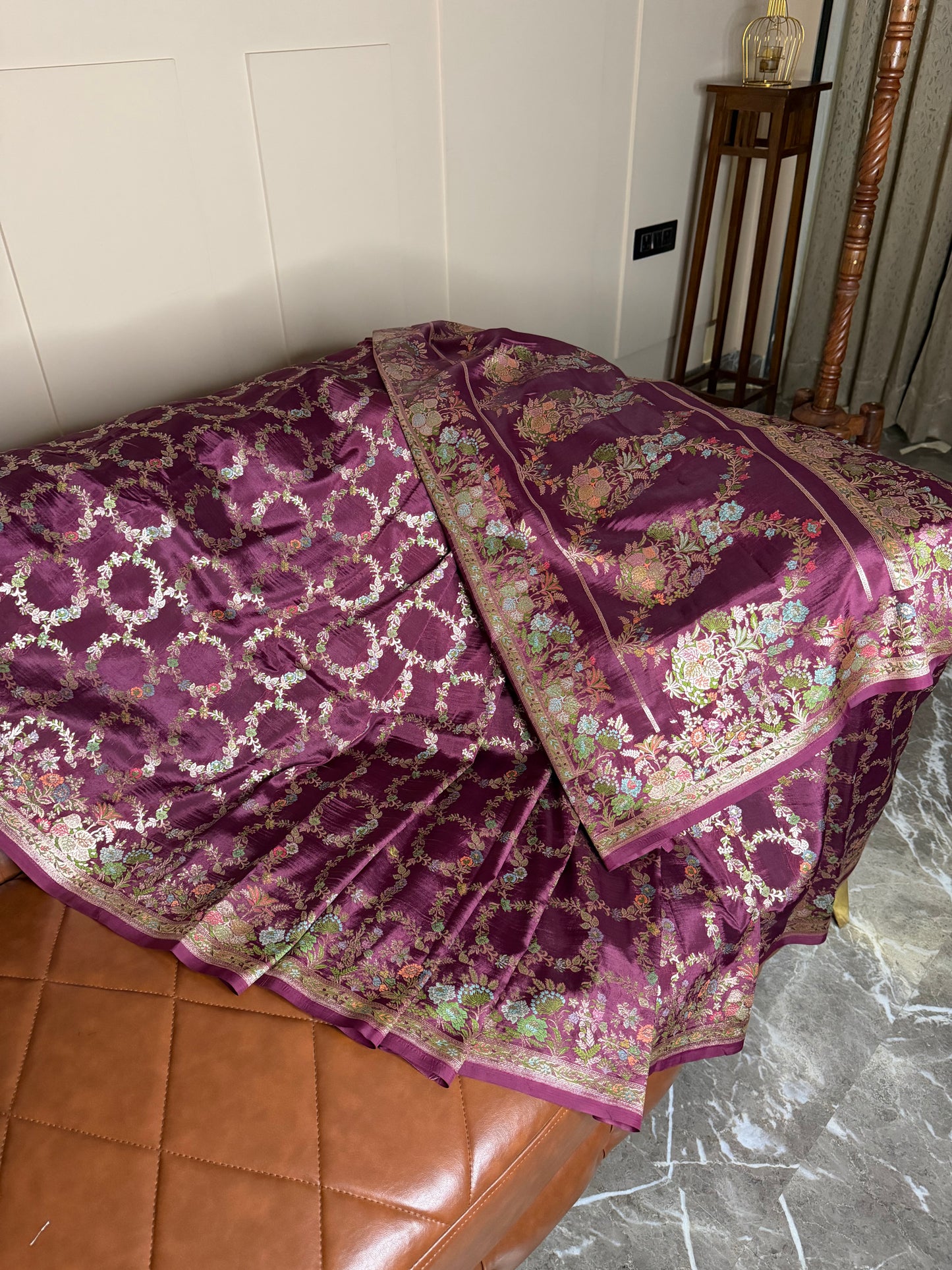 Pure Viscose Silk Saree