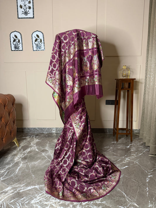 Pure Viscose Silk Saree