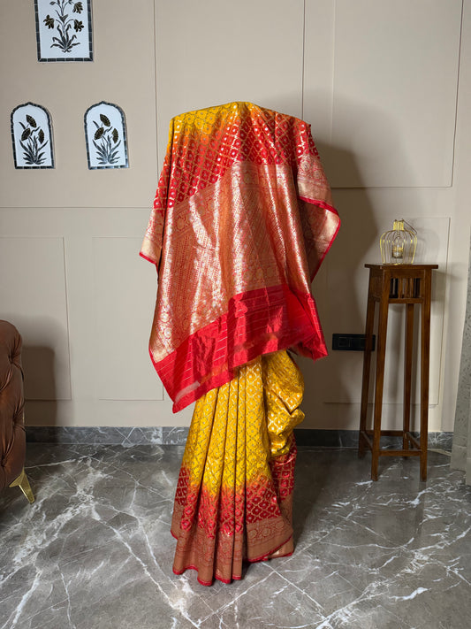 Banarasi Mango Silk Saree