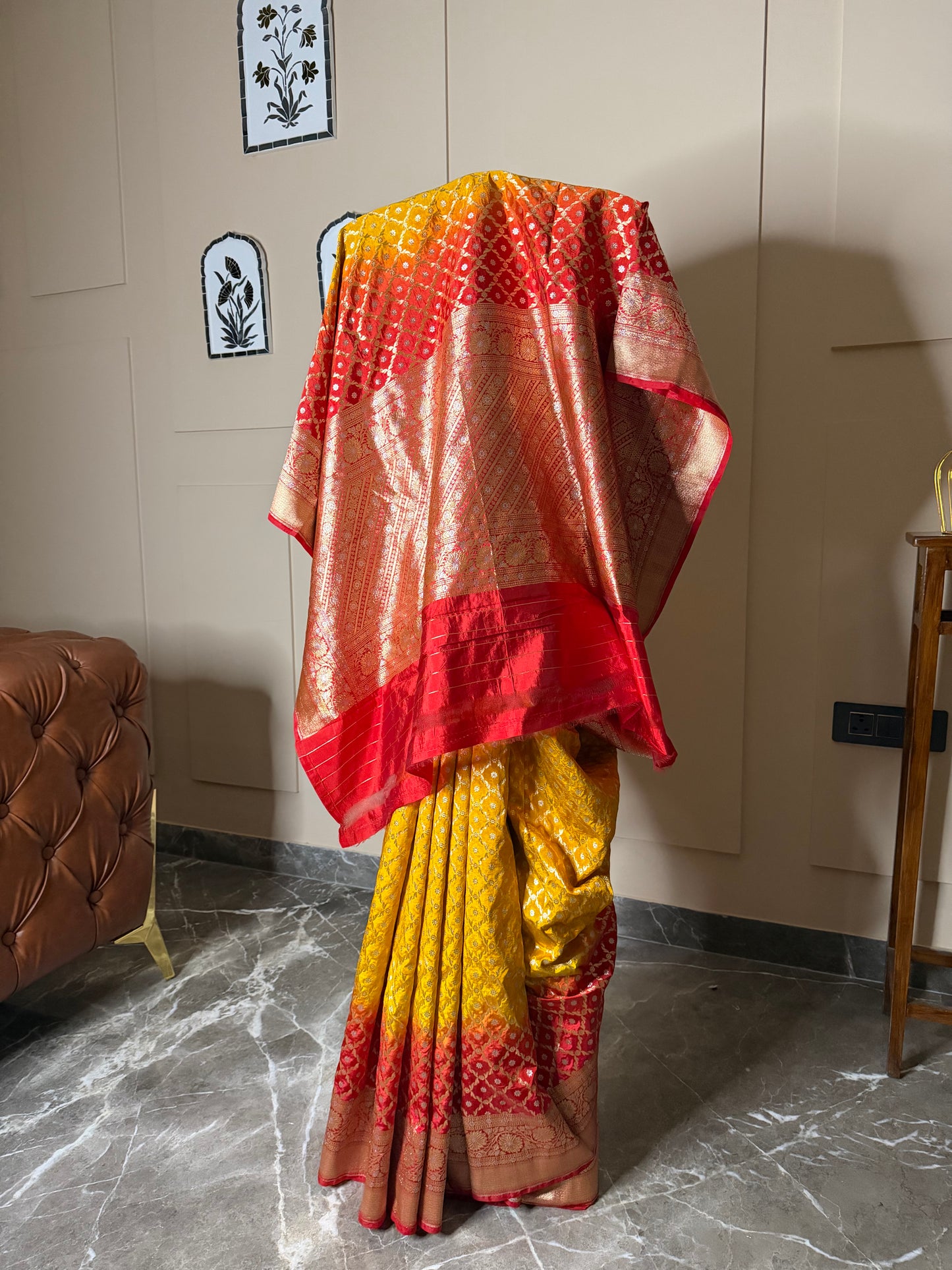 Banarasi Mango Silk Saree