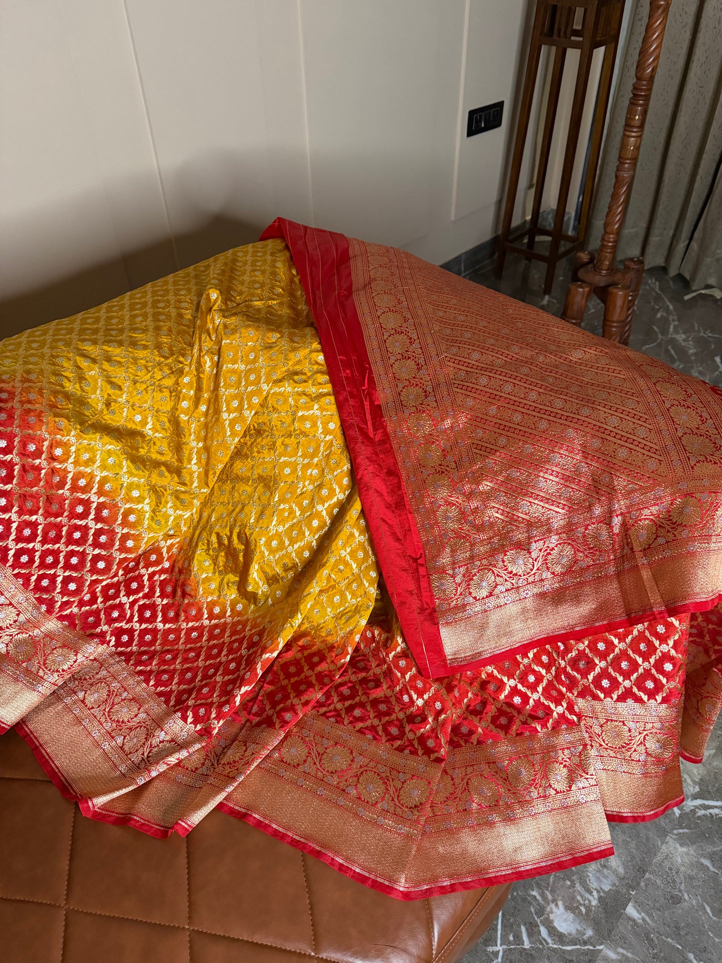 Banarasi Mango Silk Saree