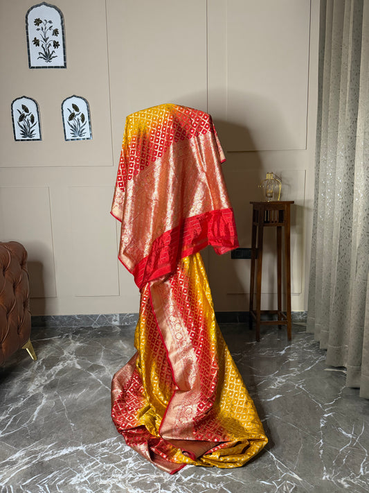 Banarasi Mango Silk Saree
