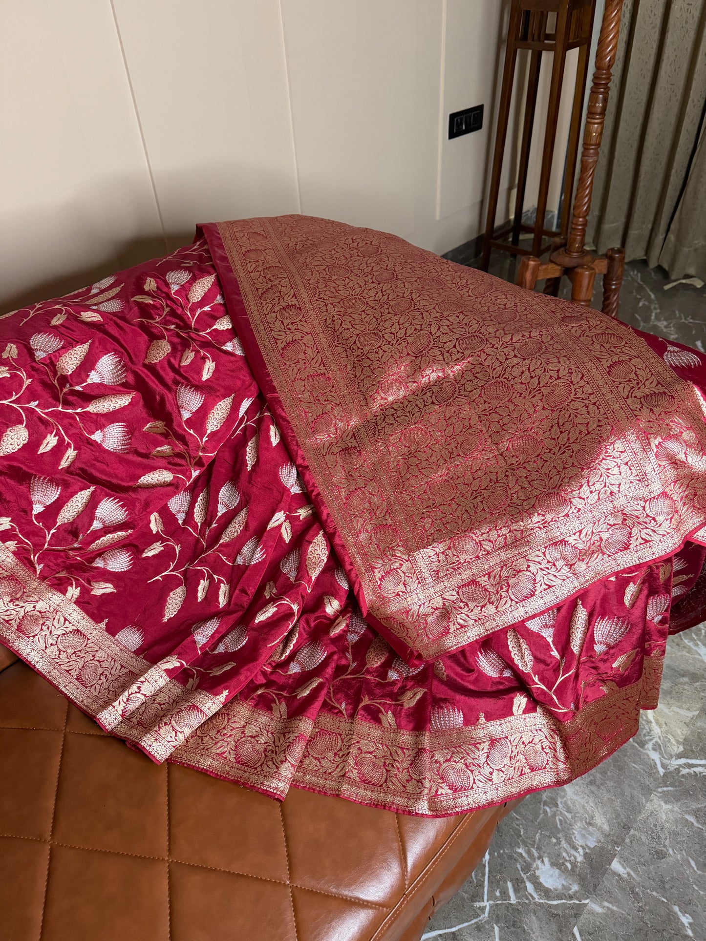 Banarasi Mango Silk Saree