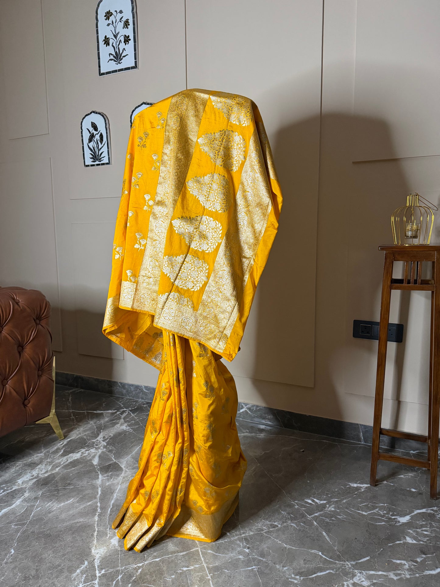 Banarasi Mango Silk Saree