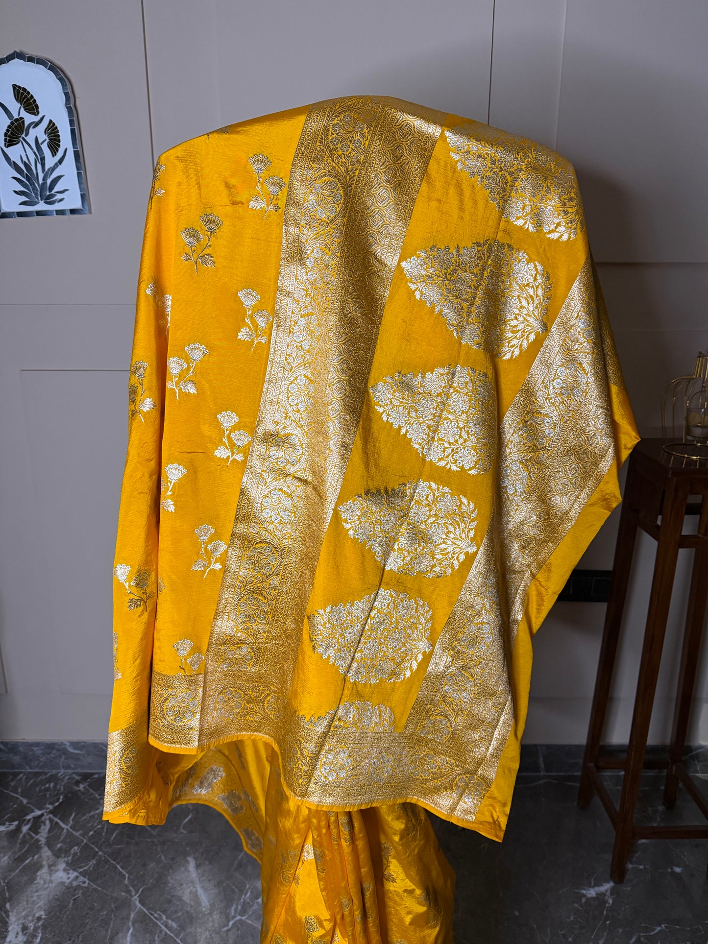 Banarasi Mango Silk Saree