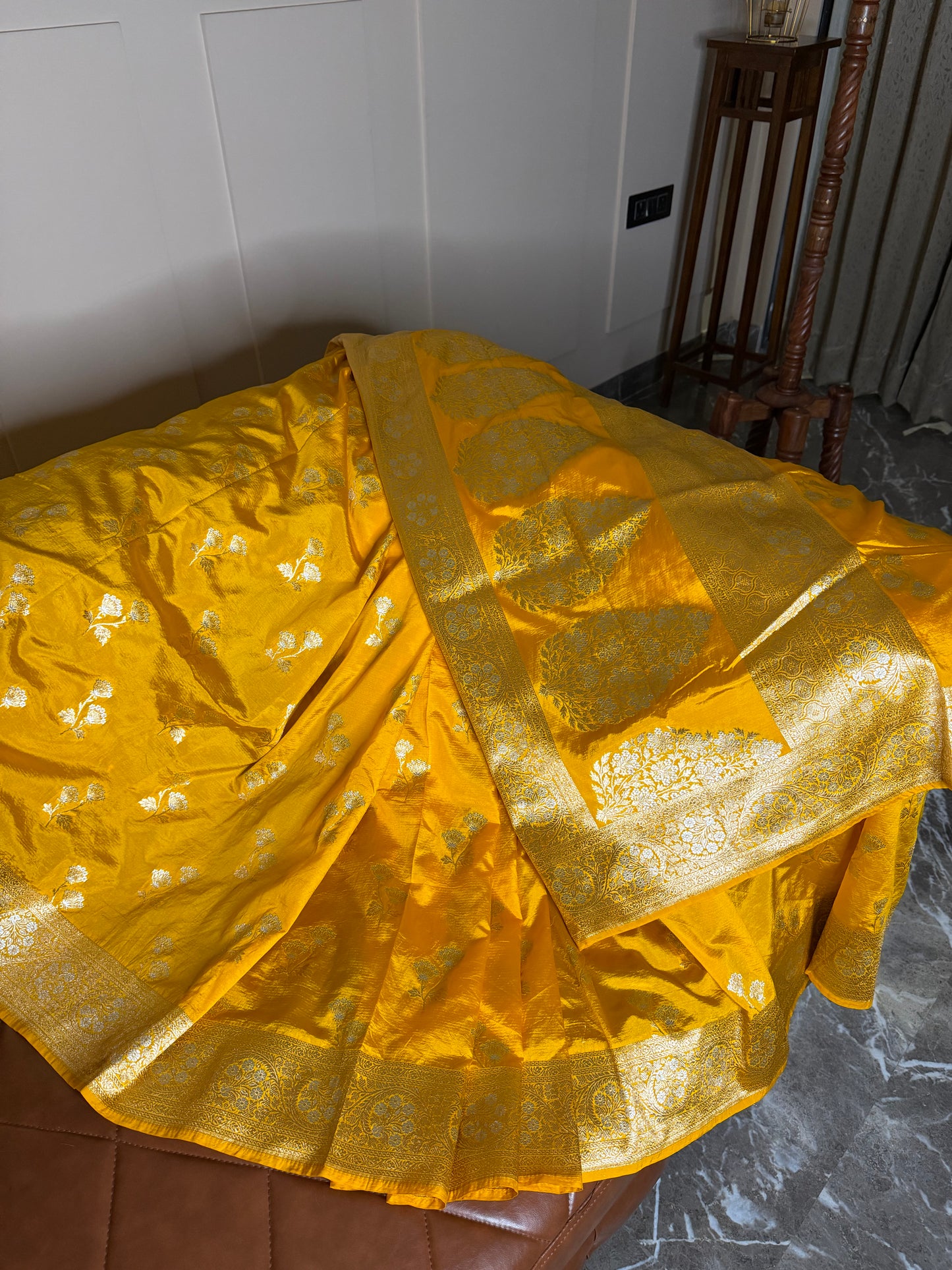 Banarasi Mango Silk Saree