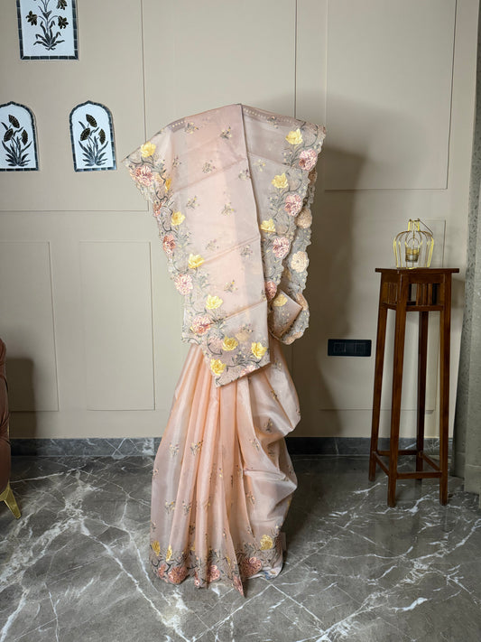 Pure Organza Saree