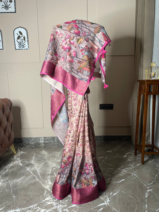 Tussar Silk Saree