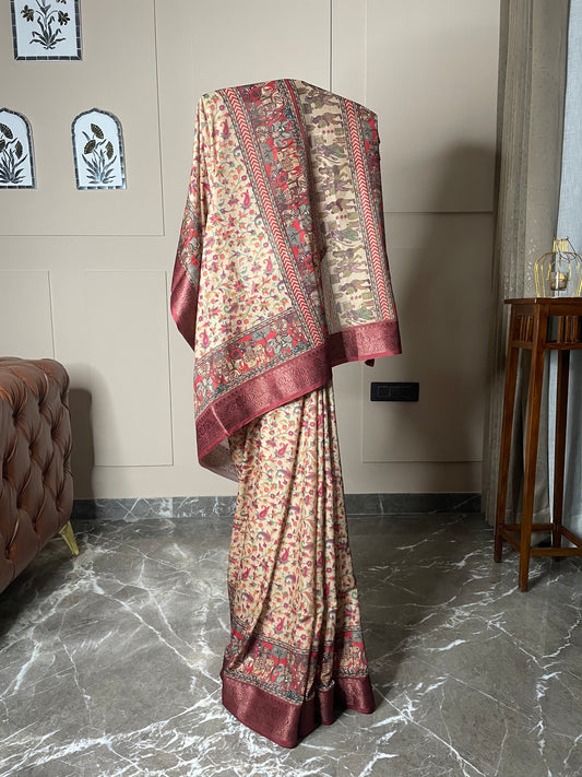 Tussar Silk Saree