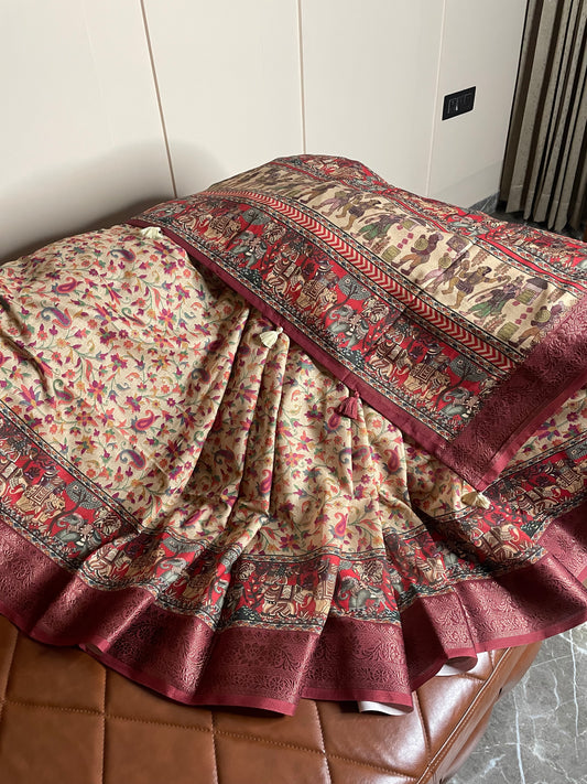 Tussar Silk Saree