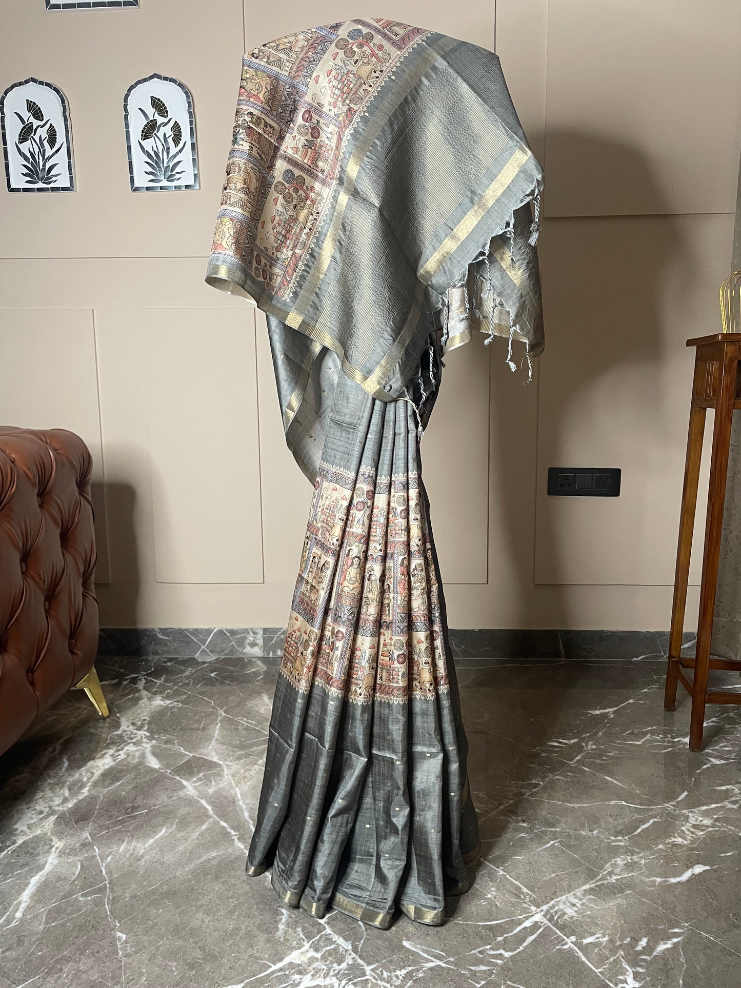 Tussar Silk Saree