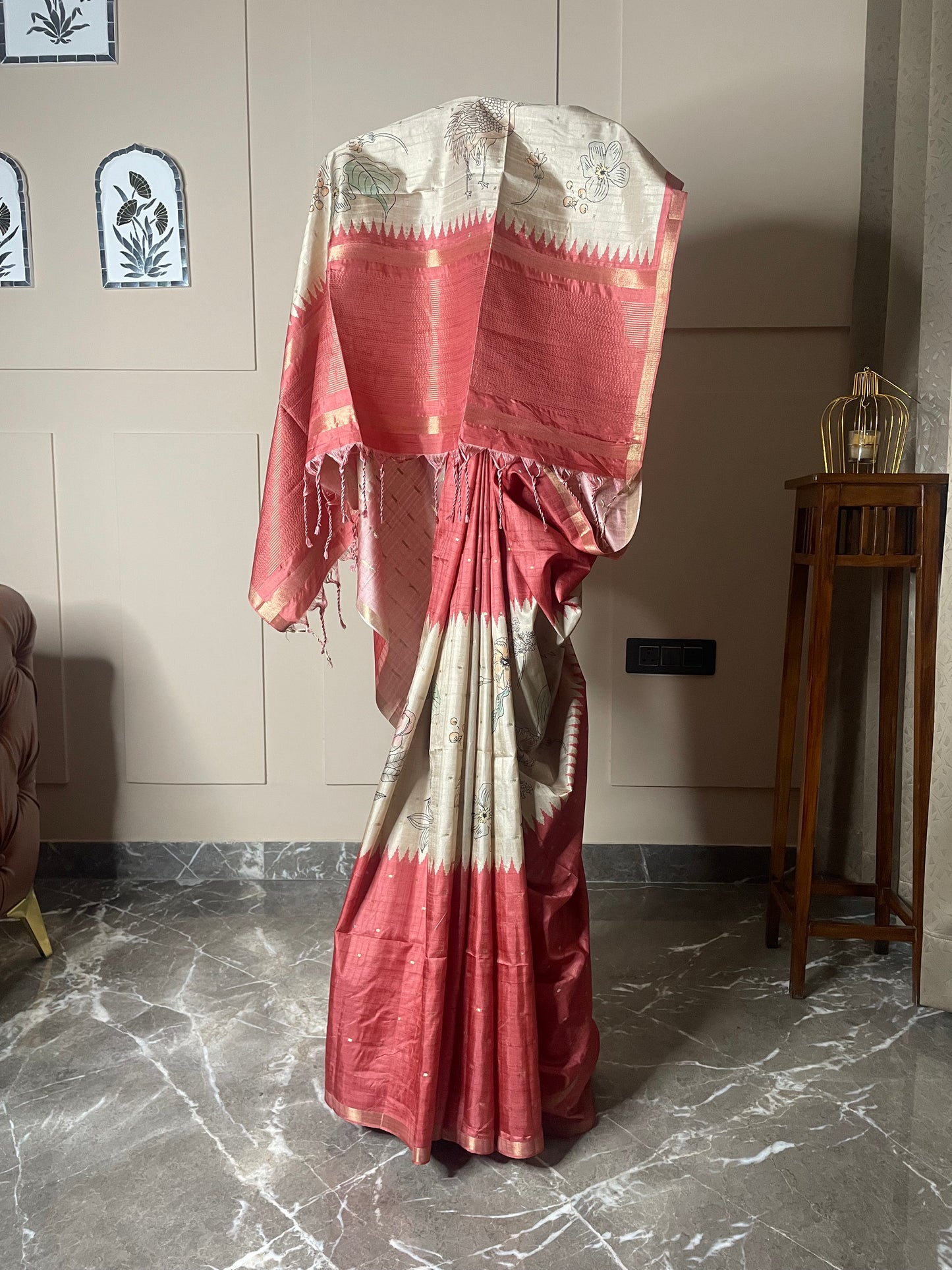 Tussar Silk Saree