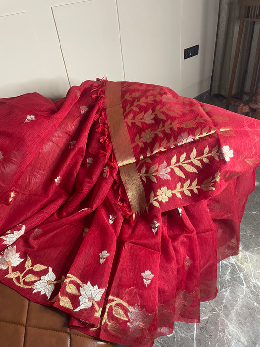 Tussar Silk Saree