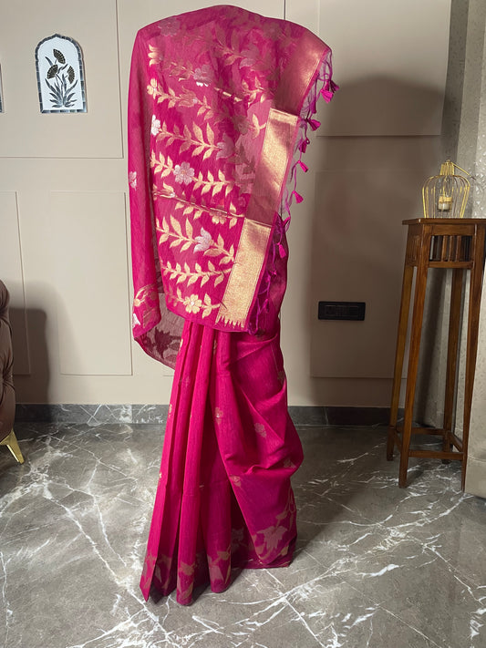 Tussar Silk Saree