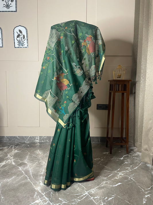 Tussar Silk Saree