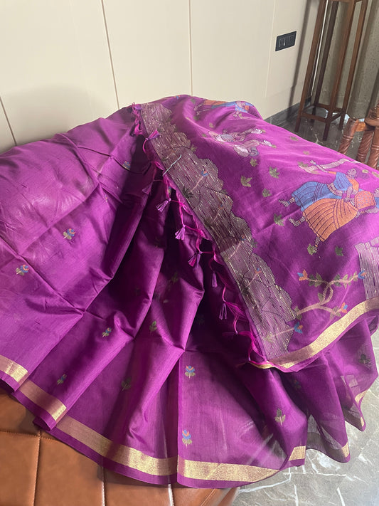 Tussar Silk Saree
