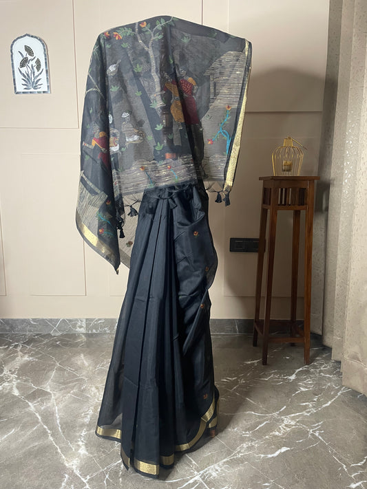 Tussar Silk Saree