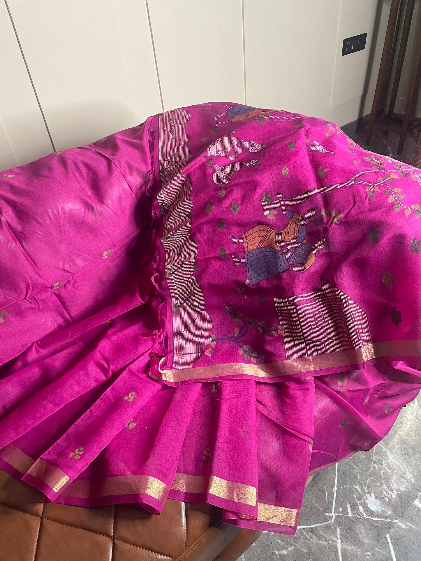 Tussar Silk Saree