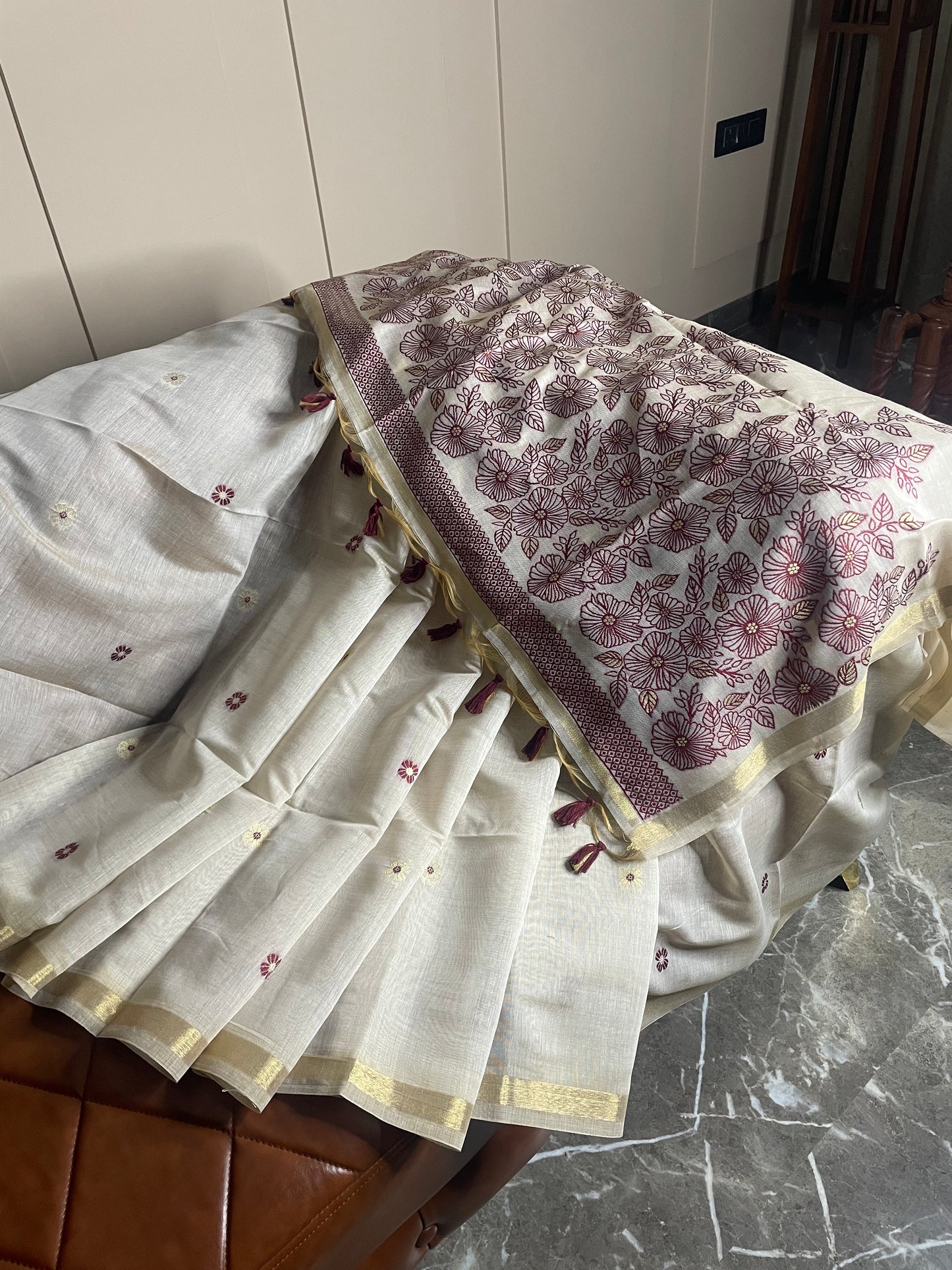 Tussar Silk Saree