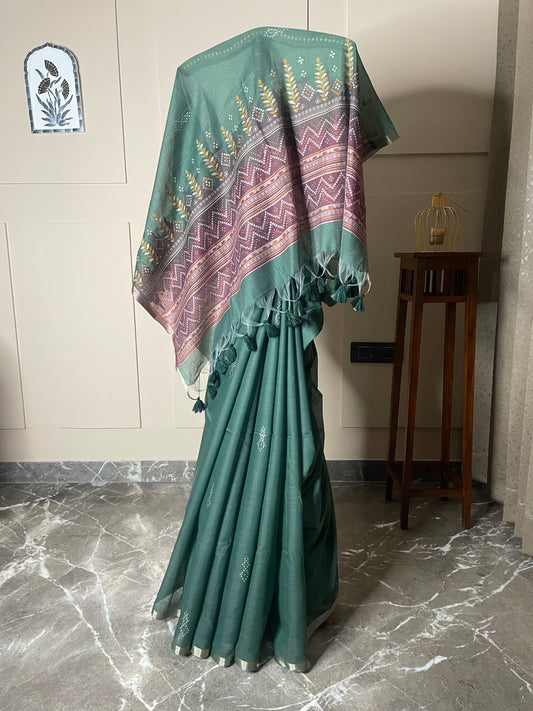 Tussar Silk Saree