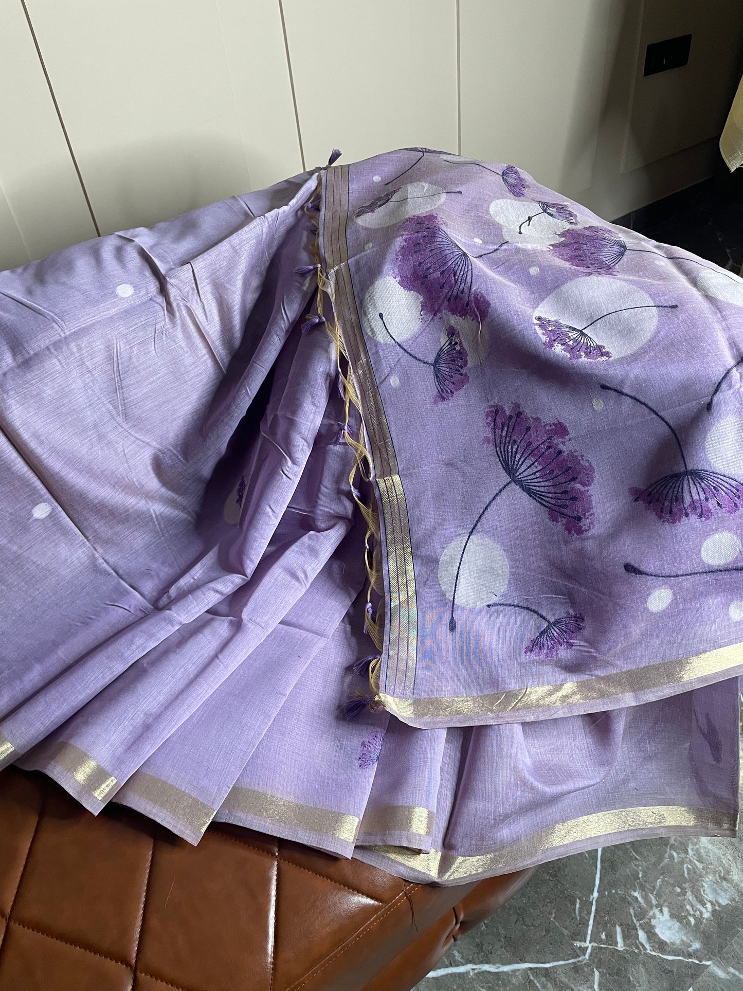 Muga Cotton Saree