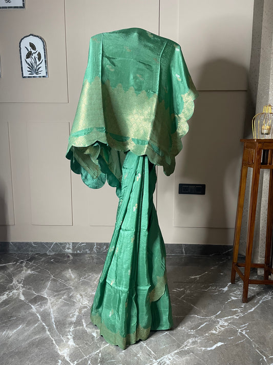 Linen Silk Saree